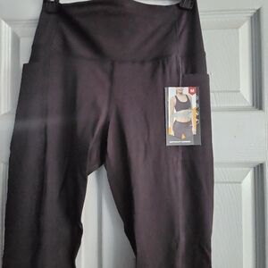 Black High-Waisted Leggings